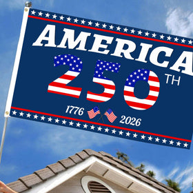 MOSADO classic 250th pattern enhances patriotic decor on porches and fences.