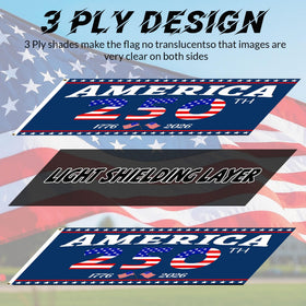 MOSADO versatile flag for front door, porch, or wall display.