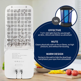 Mosalogic six-LED UV system boosts attraction for fruit flies and moths.