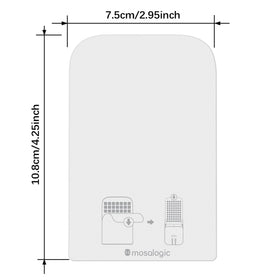Compact 10-card packaging fits discreetly in storage