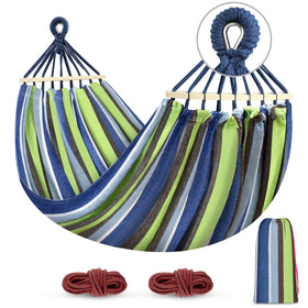 MOSFiATA hammock with anti-roll design for balanced outdoor lounging