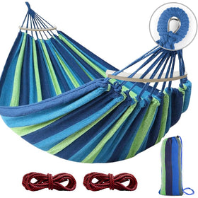 MOSFiATA hammock anti-roll design promotes stable comfort during outdoor lounging.
