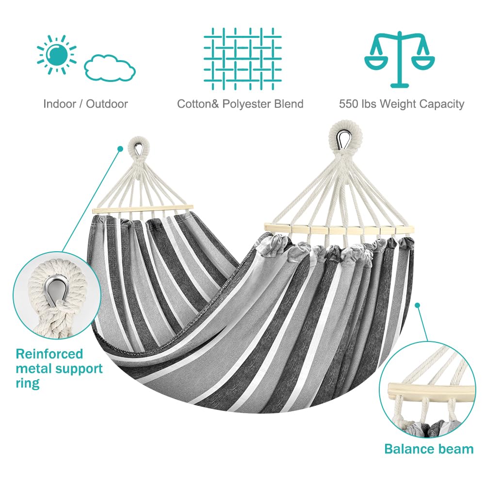 MOSFiATA hammock large bed size for roomy comfort