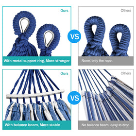 MOSFiATA metal knot extends life of ties and straps.