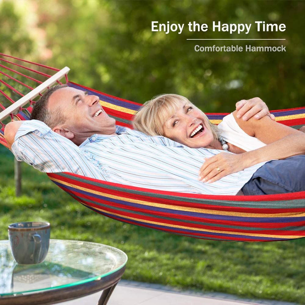 MOSFiATA outdoor hammock suitable for backyard, poolside, or beach relaxation.