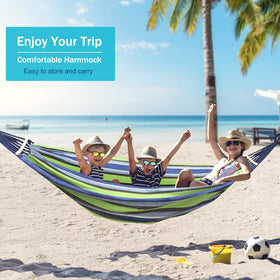 MOSFiATA outdoor hammock ideal for backyard, poolside, or beach relax