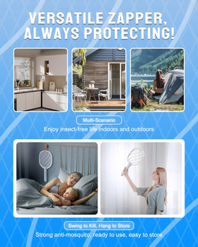 Mosiller lightweight handheld design for easy use inside and outside.