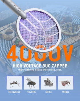Mosiller mosquito trapping lamp with 395nm UV attracts pests quietly.