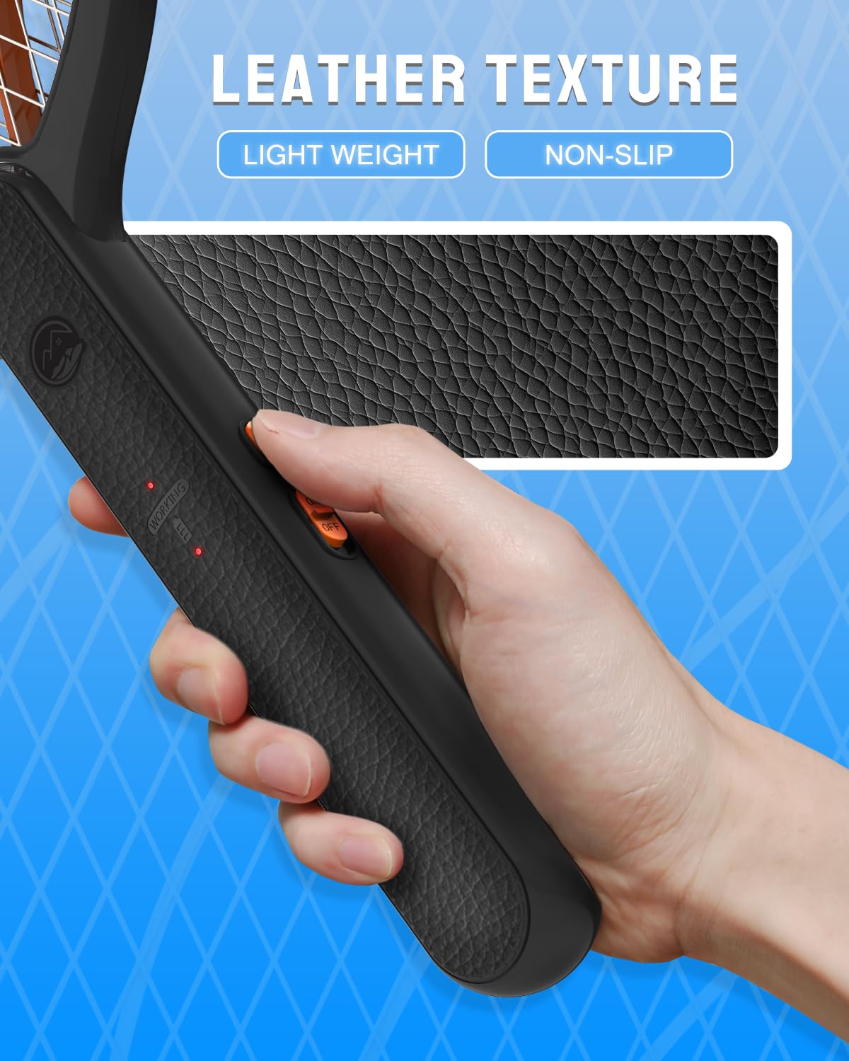 Mosiller triple-layer safety mesh protecting users during operation.