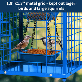 Mosloly Heavy-metal construction promises durability in the elements.