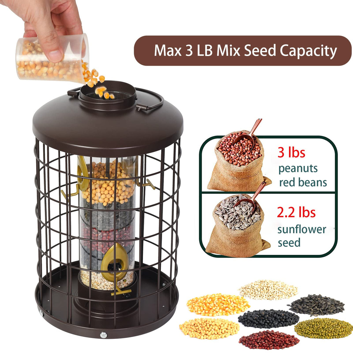 Mosloly detachable cleaning feature makes refilling quick and mess-free.