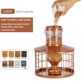 Mosloly durable metal construction for long-lasting outdoor use.