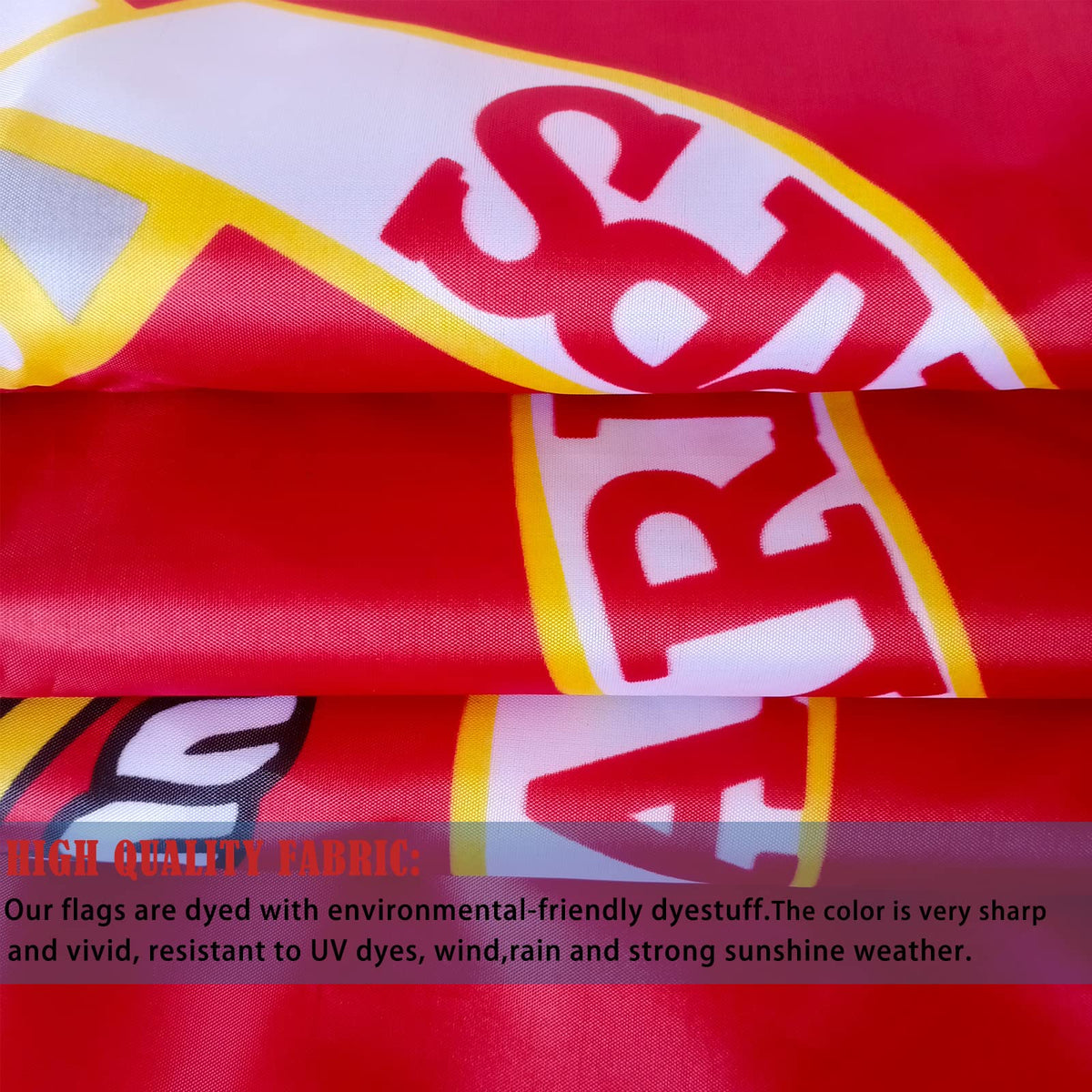 Mosprovie USMC flag printed with environmentally friendly ink for sun resistance.
