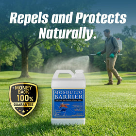Mosquito Barrier ready-to-mix with water for large area coverage