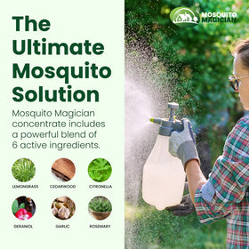 Mosquito Magician lab test report highlights proven outdoor pest efficacy.
