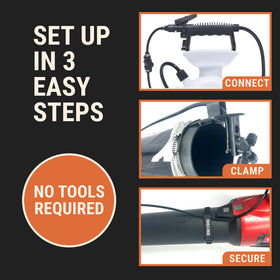Mosquito Sniper System mist reaches undersides of leaves for thorough coverage.