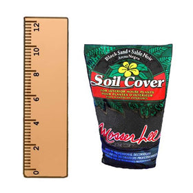 Mosser Lee ML1112 black sand soil cover supports moisture retention in pots
