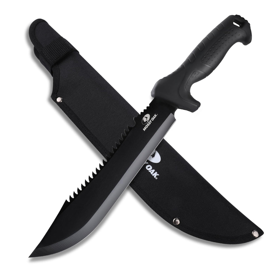 Mossy Oak 16-inch machete blade for precise outdoor cutting