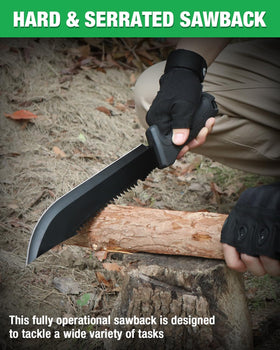 Mossy Oak hammerhead base adds extra utility