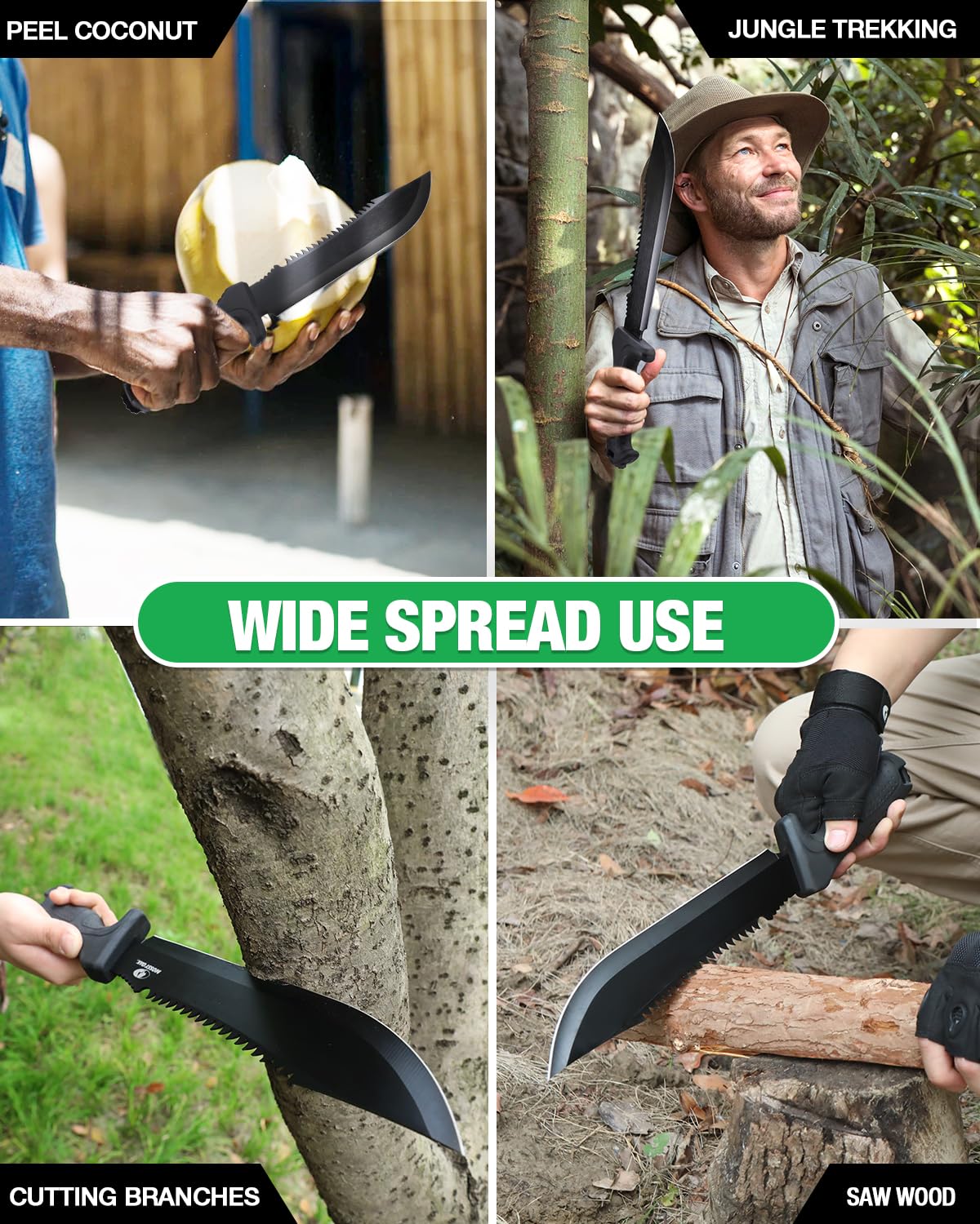 Mossy Oak Oxford sheath protects the blade