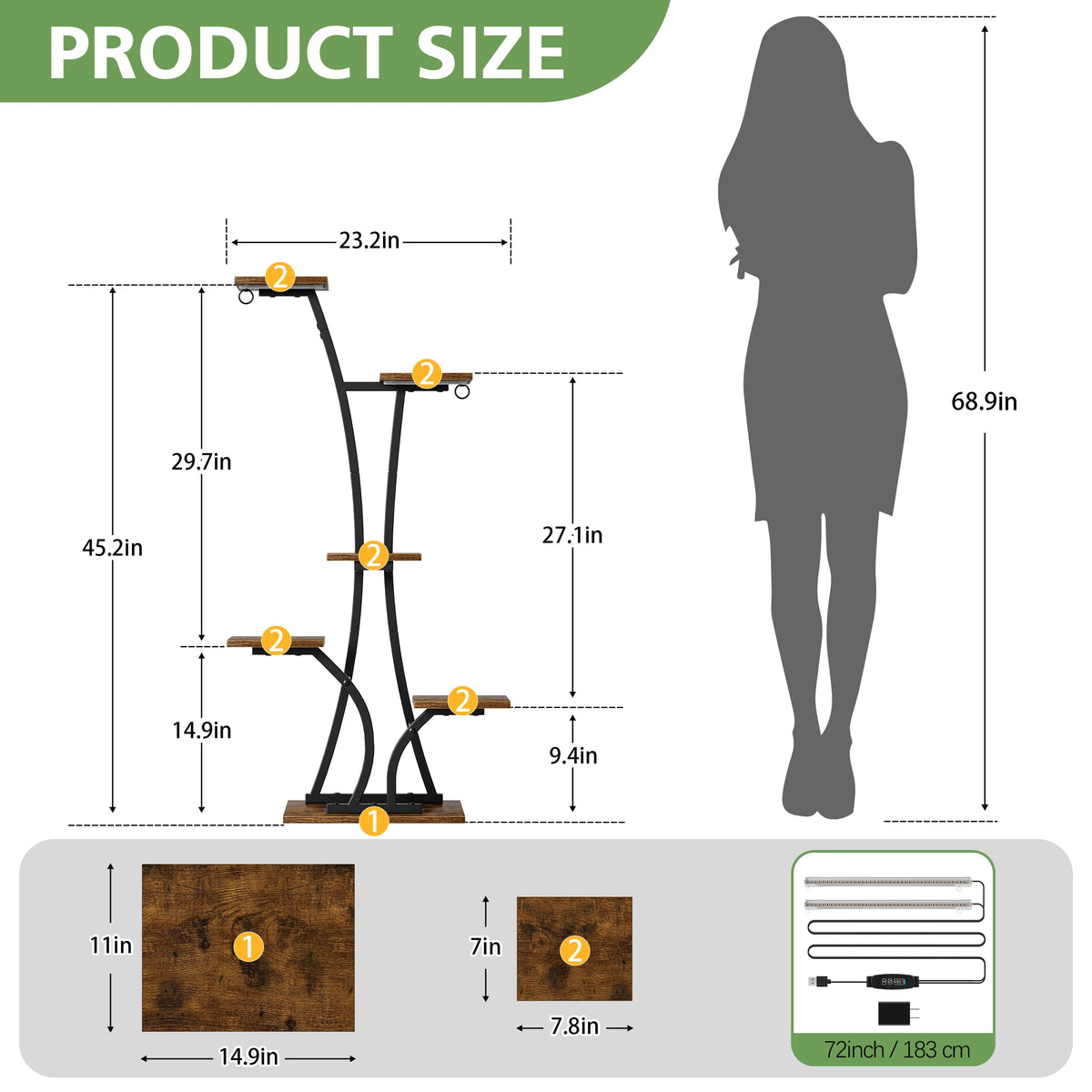Mostwogo shelves resist moisture with a polished look