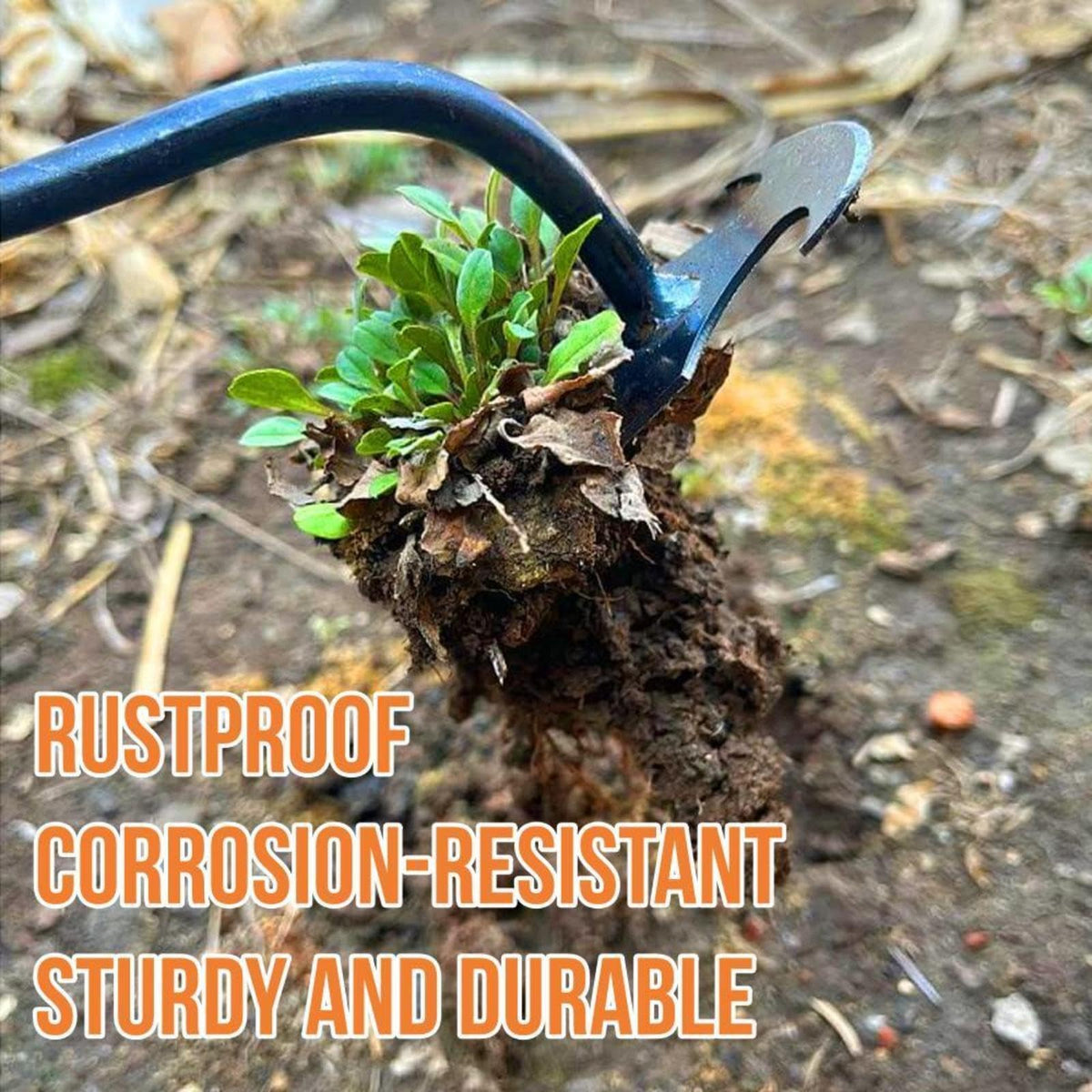 MOTEERLLU manganese steel construction highlighting durability for tough soil tasks.