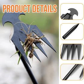 MOTEERLLU versatile garden tool for loosening soil, digging small holes, and transplanting.