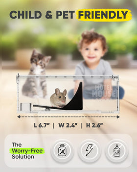 Motel Mouse video guide thumbnail demonstrates simple, safe usage.