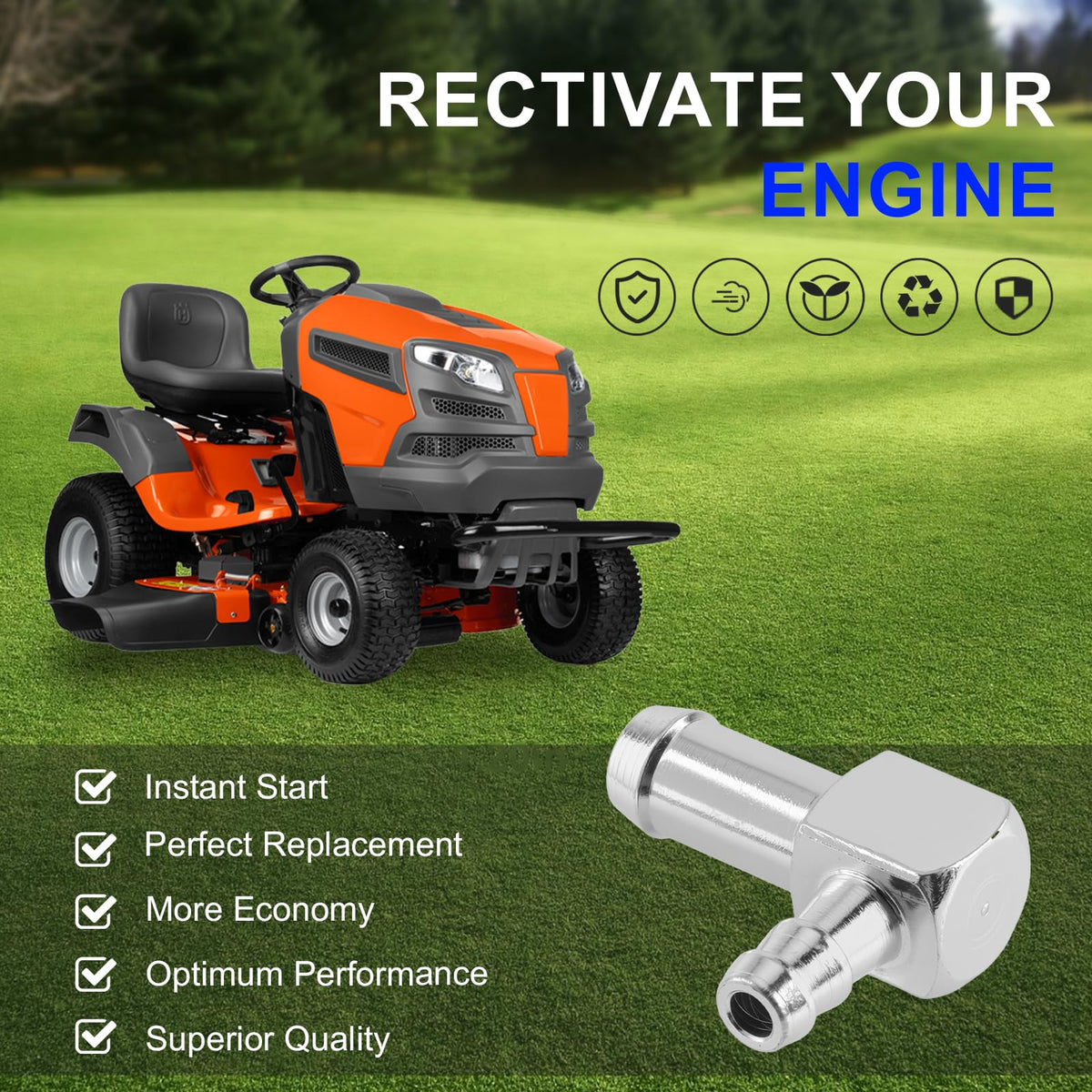MOTOALL durable metal construction for lasting fuel system parts