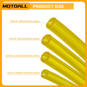 MOTOALL fuel line hose 1/8 x 3/16 in fits multiple brands