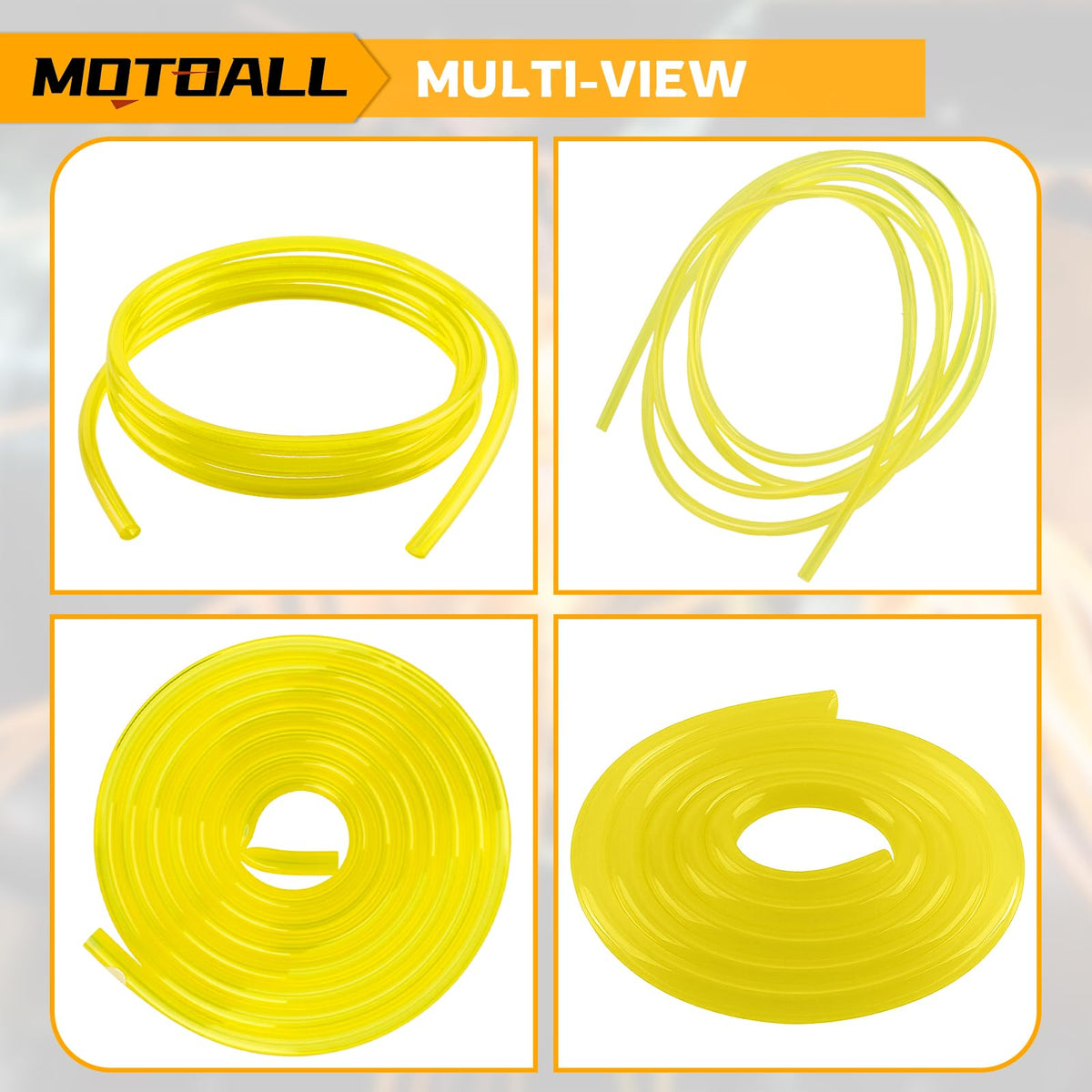 MOTOALL 3/32 x 3/16 in hose pack for chainsaws and trimmers