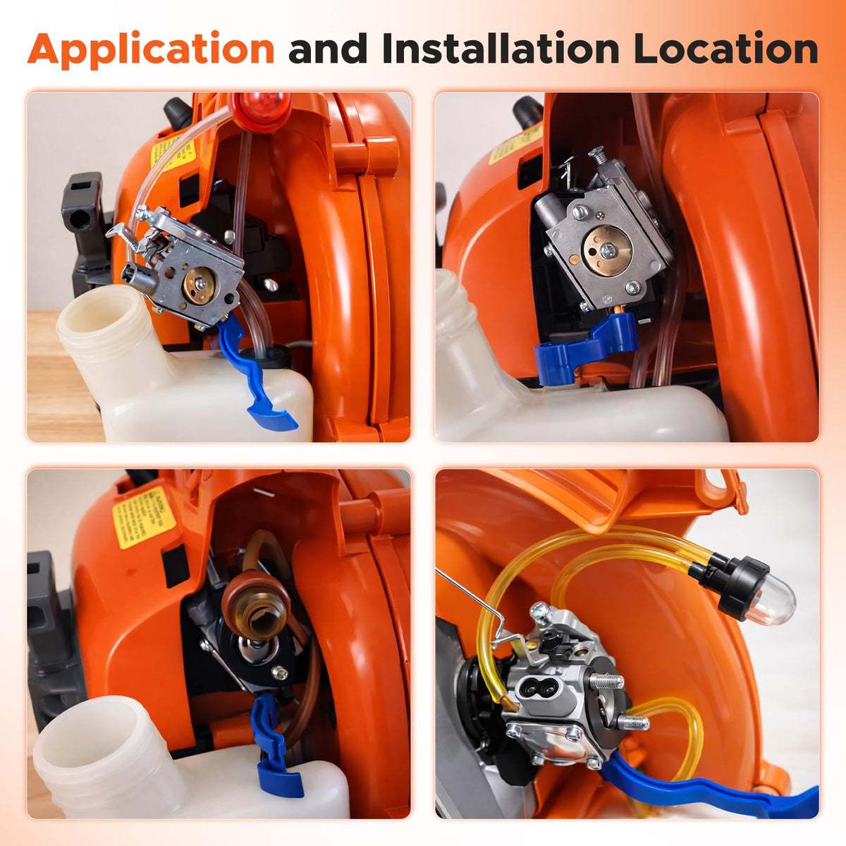 MOTOALL Zama C1Q-W37 carburetor enables smoother throttle response