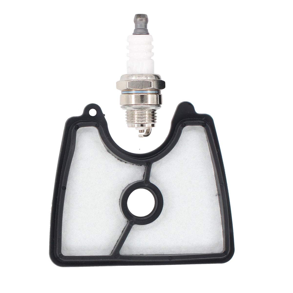 MOTOKU 581798001 primer bulb and spark plug set enables quick starts on Husqvarna blowers.