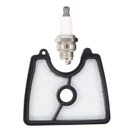 MOTOKU 581798001 primer bulb and spark plug set enables quick starts on Husqvarna blowers.