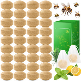 Motrapso 36-pack wasp repellent box for outdoor protection during barbecues