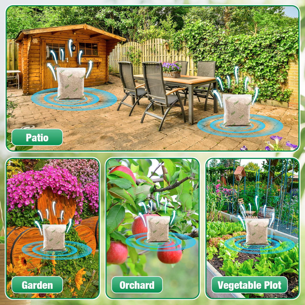 Motrapso garden deterrent protects orchards and patches