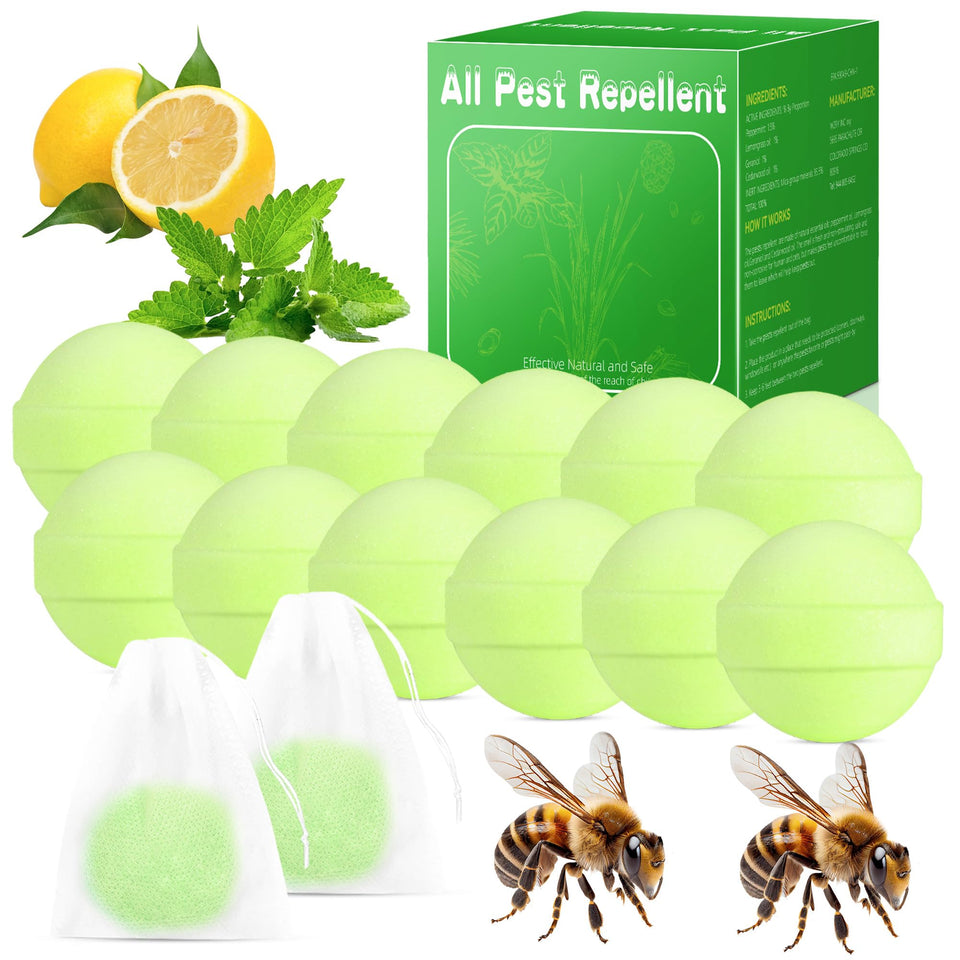 Motrapso peppermint oil wasp balls hanging deter outdoor insects safely