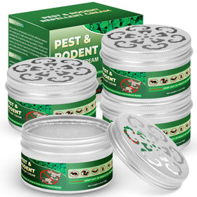 Motrapso skunk repellent pack showing natural ingredients for yard protection