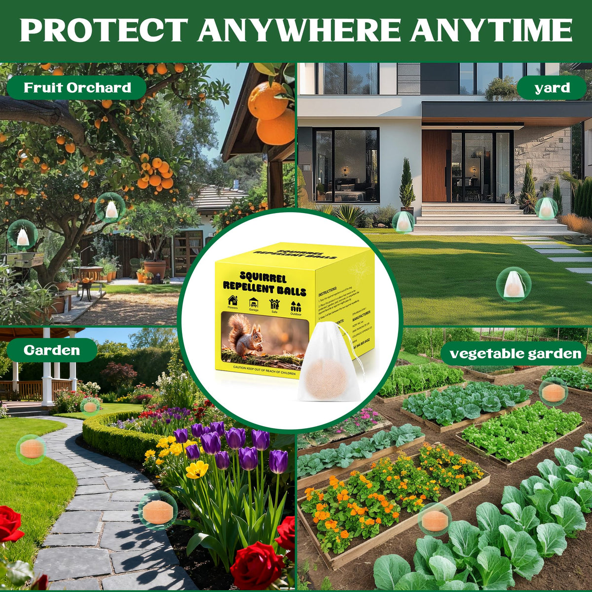 Motrapso weatherproof formula works in rain, snow, wind, or sun.