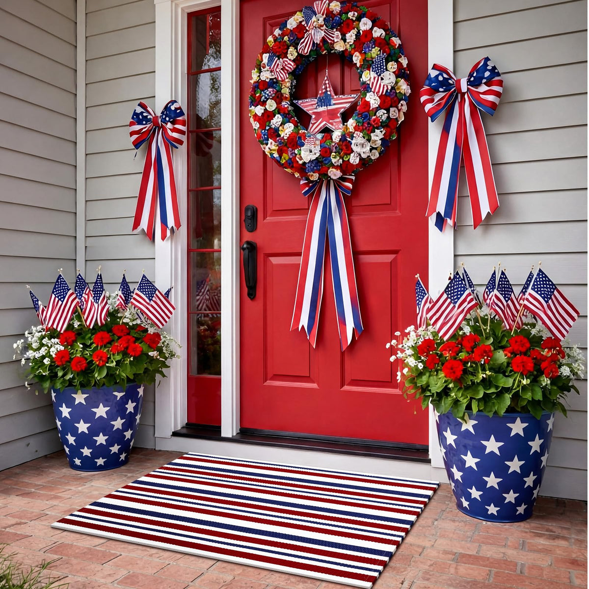 Moucuny seasonal decor ready rug supports quick holiday updates