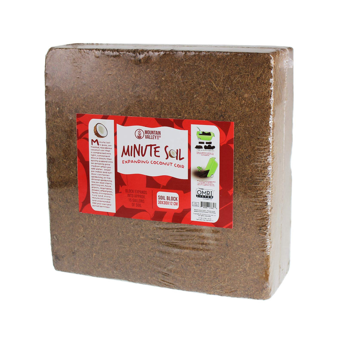 Mountain Valley Minute Soil Block—bulk 6-pack ideal for larger growing projects.