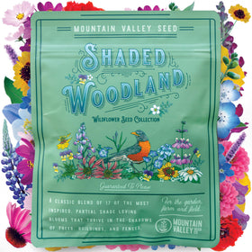 Mountain Valley Seed Company 3 oz seed pouch for shade gardens