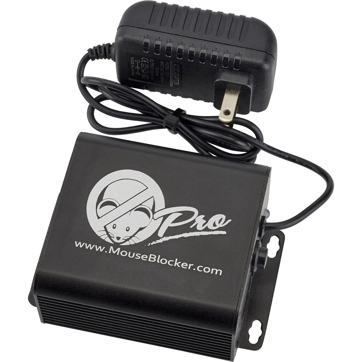 MouseBlocker Prox 120V plug-in unit deters rodents, protecting vehicle wiring
