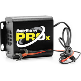 MouseBlocker Prox 12V unit front view for vehicle rodent protection.
