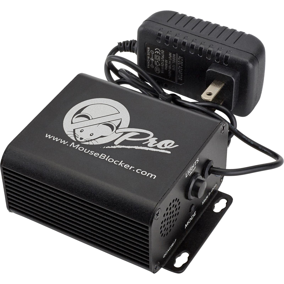 MouseBlocker Prox dual-strobing LEDs provide visual deterrence to rodents