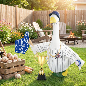 MOVINPE yard sign proclaims We’re #1 for opening day.