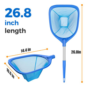 Mowend aluminum pole thick 11-8 inch provides stable, fast cleaning