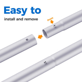 Mowend durable aluminum pool pole for long-lasting performance