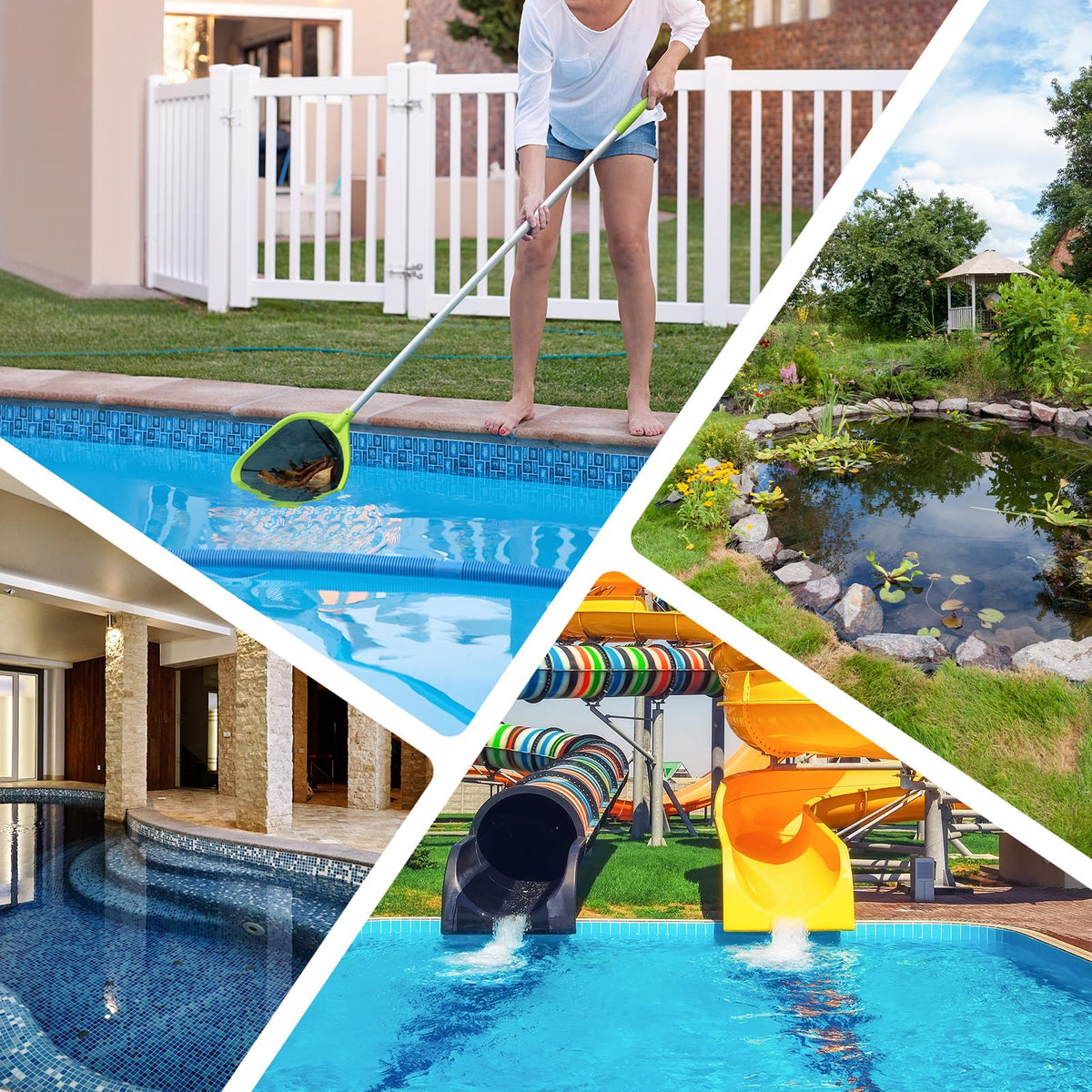 Mowend durable aluminum pole detail emphasizes stability during long cleaning sessions