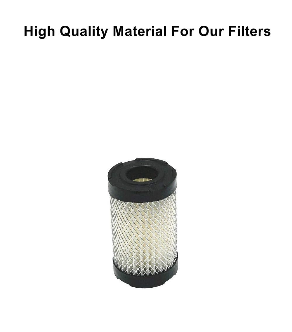 MOWFILL 35066 air filter packaging showing four filters for quick stocking and storage.